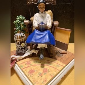 American Girl Doll Addy Bookend